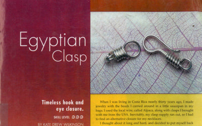 How to Make an Egyptian Clasp - Video