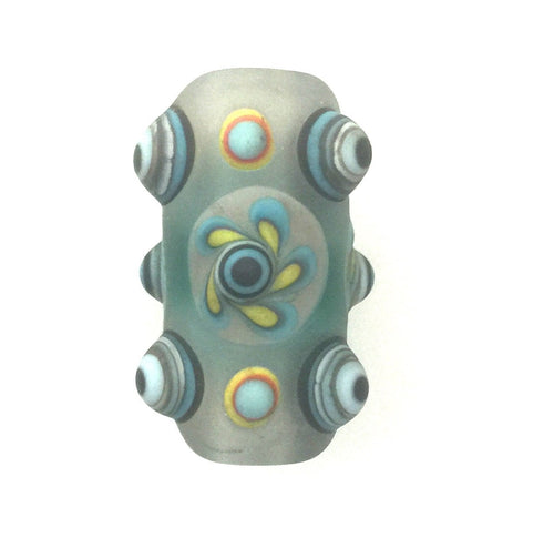 Lamp Work Unset Raised Dot Bead