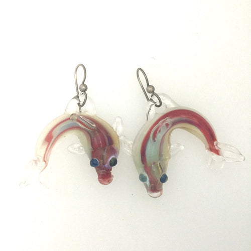 Fish Boro Earrings Jim Smircich