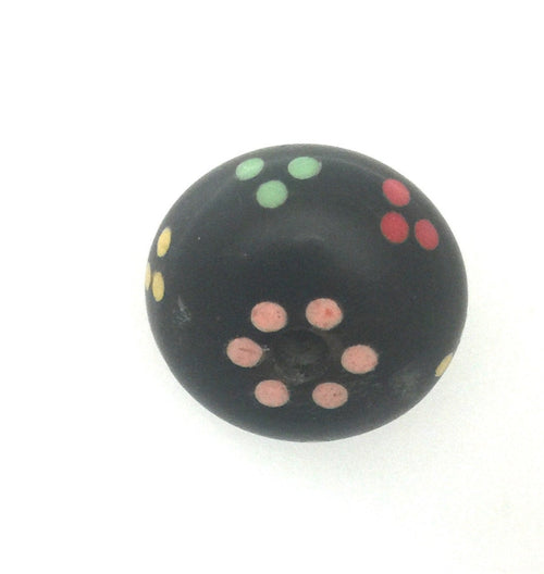 Buffalo Horn Inlaid Bead Unset