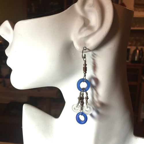 Earrings Kate's Collection Dutch Doughnuts Dogon Annular Bead Earings