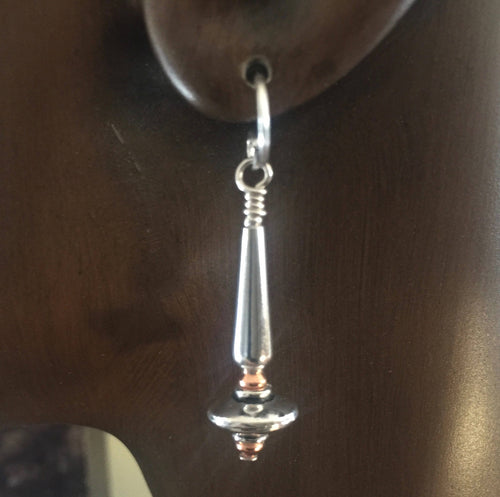 Sterling Silver Bead Styles in  Dangle Earrings by Kate Drew-Wilkinson No3.