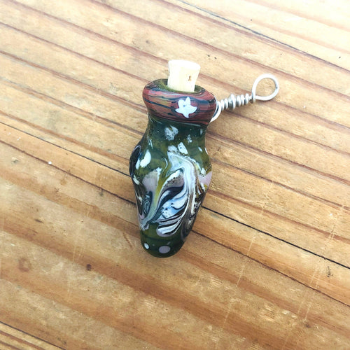 Tiny Glass Bottle for Essential Oils or perhaps Ashes