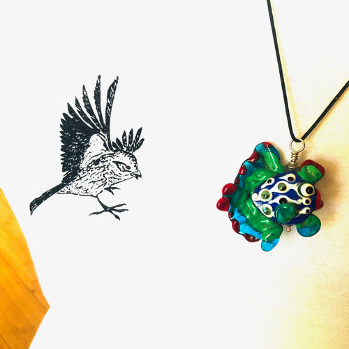 Large Fish Pendant by Kate Drew-Wilkinson