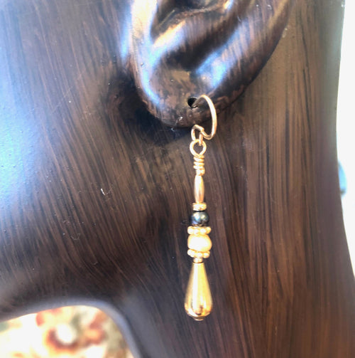Earring Real Pearls and 24 Ct Gold Fill  Kate Drew-Wilkinson