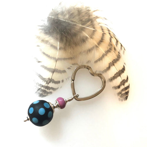 Key Ring #3  With Heart  KateDW