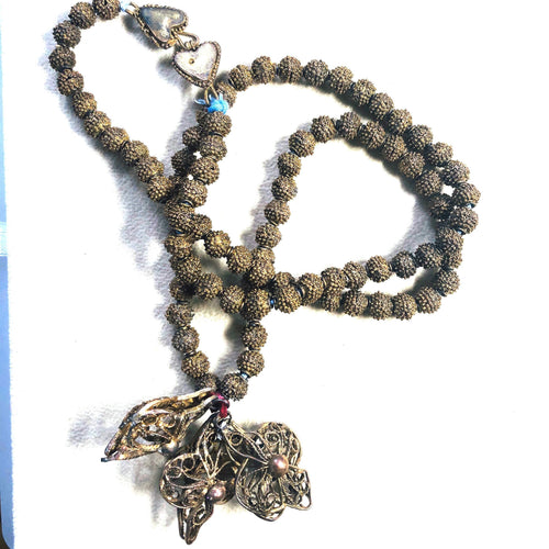 Yoruba Gold Wash Necklace, Rare and Superb   Kate Drew-Wilkinson