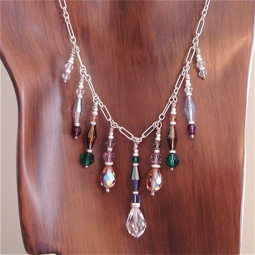 Necklace in Swarovski Crystal