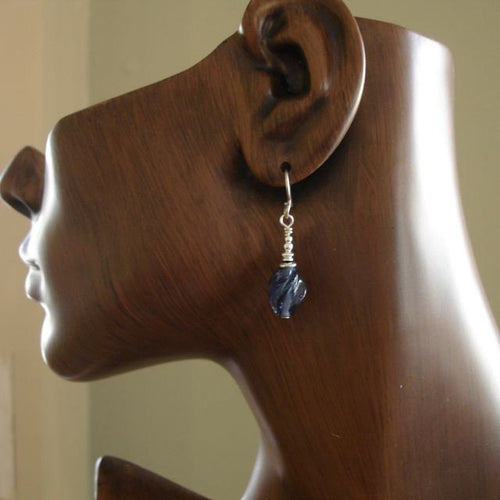 Earrings Rare Japanese glass beads