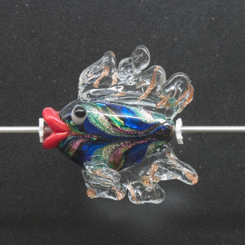 Lampwork Fish Large, 2 1/2 inches Originally Shown in A French Museum!