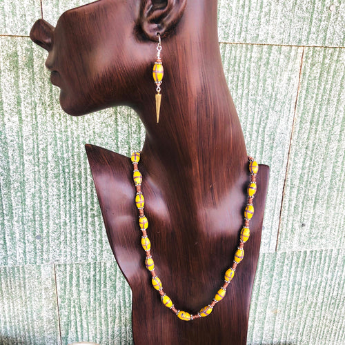African Trade Beads Made in Murano in the late 1800s Set