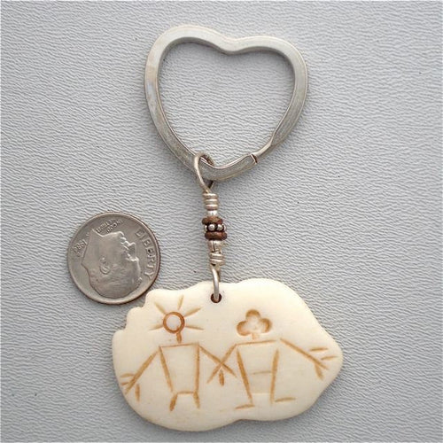 Key Ring for Happy Couple