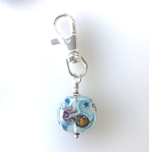 Angel Bead Clip With inner Twinkle