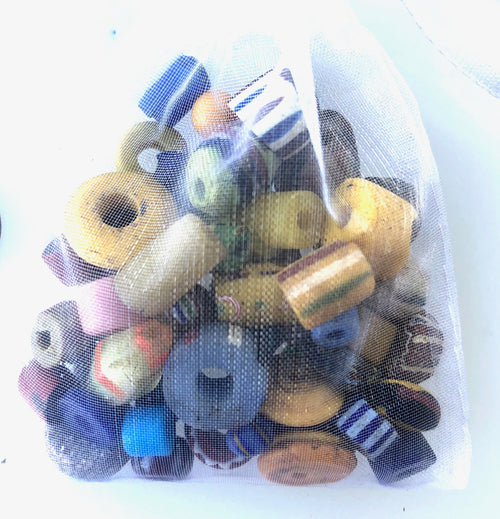 African Trade Bead Destash Bag D