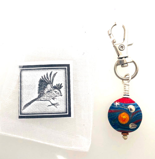 Bead Clip with Sun and Star