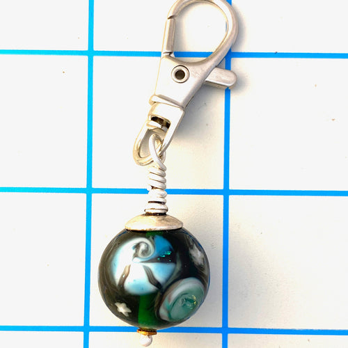 Lamp Work Bead Clip Kate Drew-Wilkinson