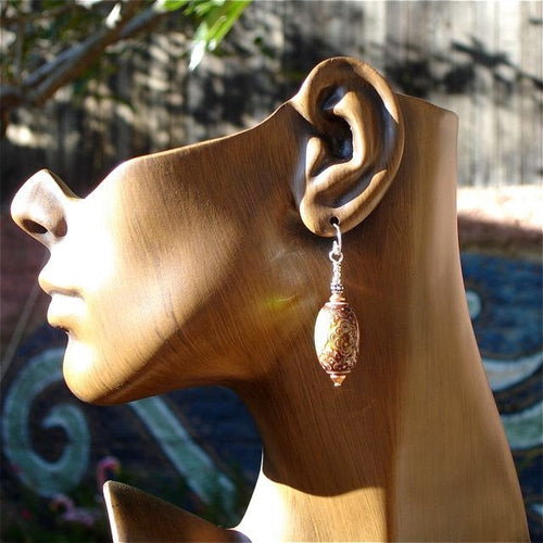 Mirage Bead Earrings Persia Kate Drew-Wilkinson Light Weight