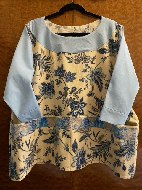 Baby Blue Paisley