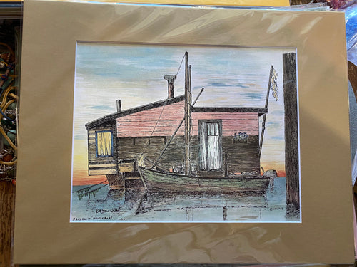 Sausalito Houseboat 1979