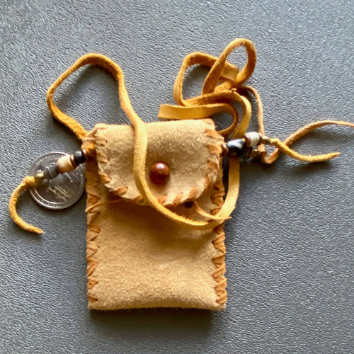 Deer Skin Medicine Pouch #2
