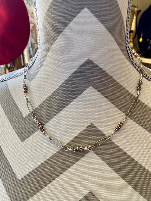 Men's Bisbee Chain Necklace 22 ins.