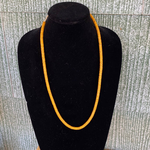 Snake Beads, Mango Color 7mm Vintage Bohemian
