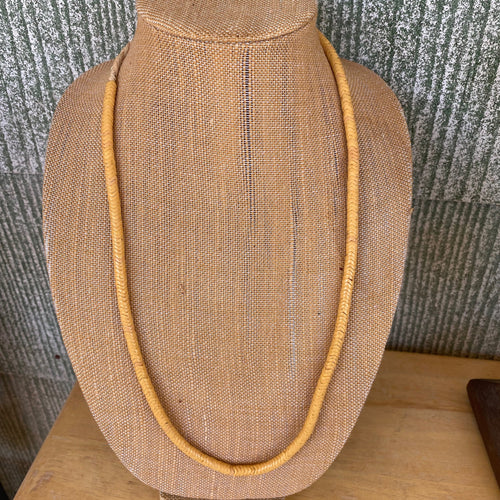 Snake Beads Unsual Mango Shade 7 mm 26 inches