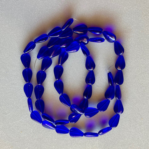 Vintage Cobalt Glass Beads