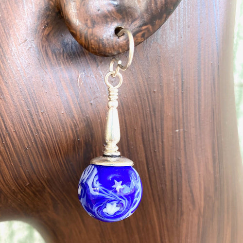 Earrings Night Sky