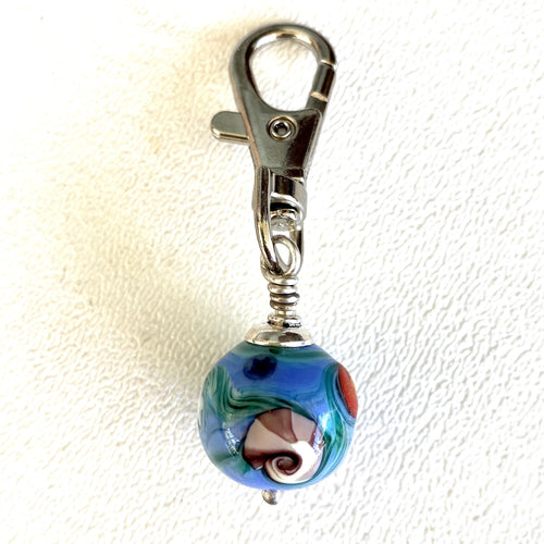 Bead Clip Round, about the size round as a Nickel!