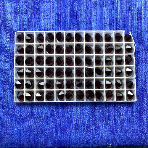 Swarovski Garnet Bicone Rare 10mm