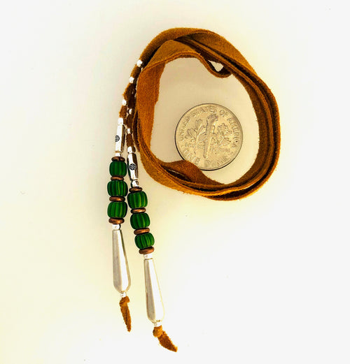 African Trade Beads Hair Decoration