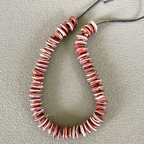 Rare Unique Glass Slice Beads