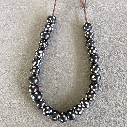 Vintage Skunk Beads Very Collectable