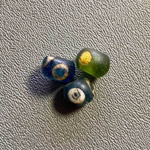 Ancient Islamic Eye Beads price is for all three.