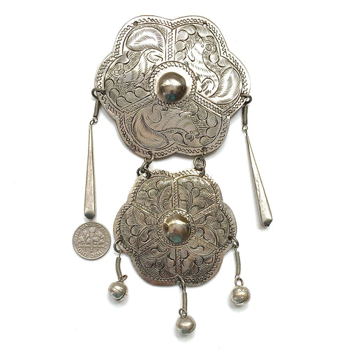 Decorative Hand Hammered  Jewelry Disks. Possibly for Belly Dancing. No.1