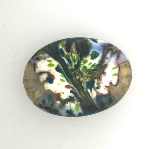 Lamp Work Abstract Bead Destash